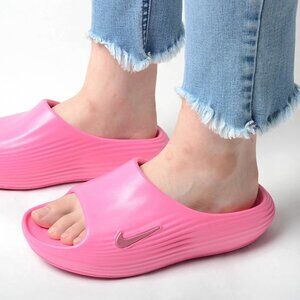 Nike Women's Pinksicle ReactX Rejuven8 Slip-On Slide Sandal Size US 7